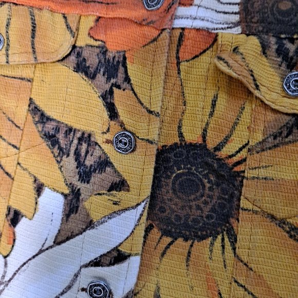 Chico’s Sunflower Jean Style Jacket - Picture 4 of 5